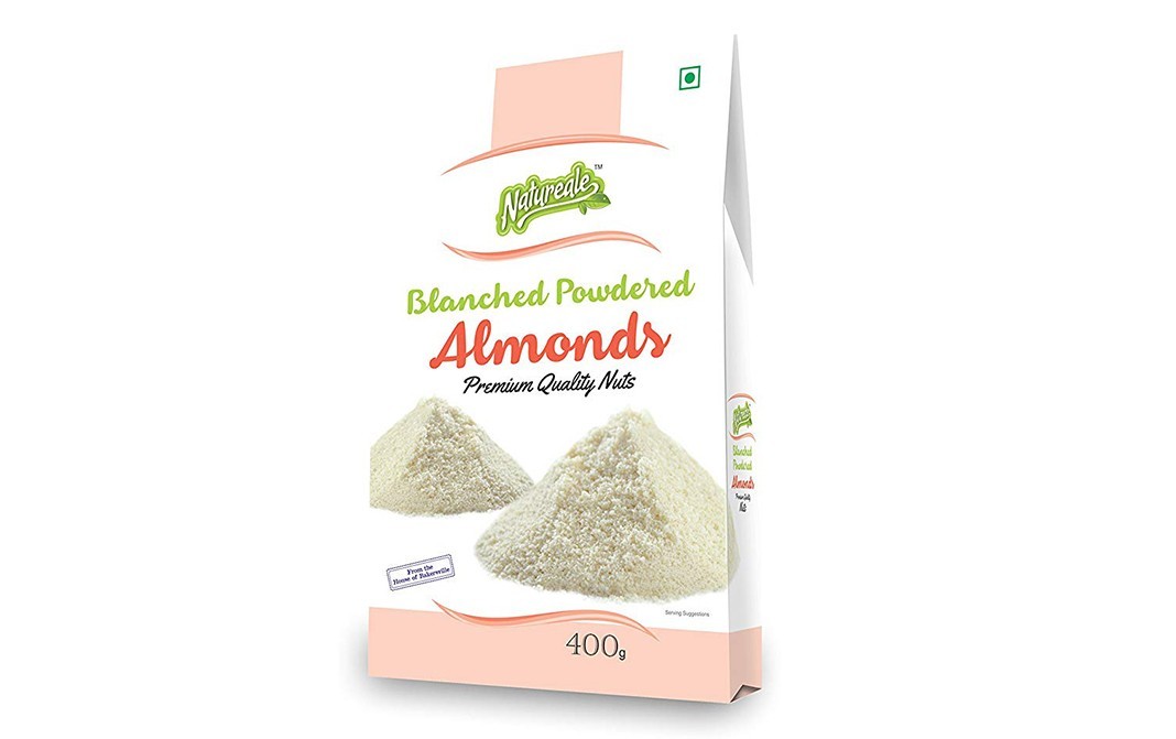 Natureale Blanched Powdered Almonds    Box  400 grams